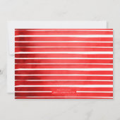 Eine neue Zuhause für die Weihnachtskarte des Foto Einladung (Rückseite)