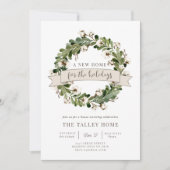 Eine neue Zuhause für Ferien| Party der Haushaltse Einladung (Vorderseite)