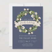 Eine neue Zuhause für Ferien| Party der Haushaltse Einladung (Vorderseite)