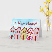 Eine neue Zuhause Karte (Gelbe Blume)