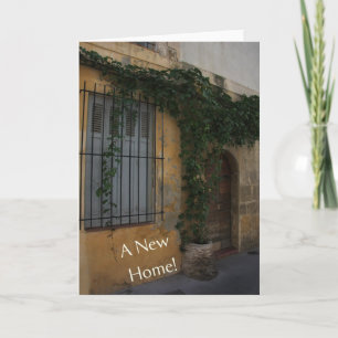 Eine neue Zuhause-Karte Ankündigung
