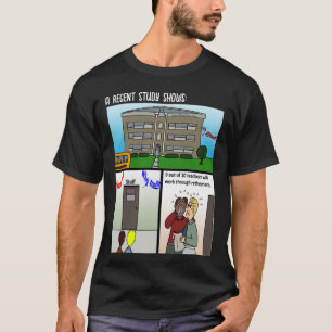 Eine neuere Studie zeigt den schwarzen T - Shirt v