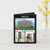 Eine neuere Studie zeigt die Grußkarte Karte (Gelbe Blume)