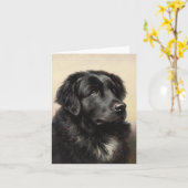 Eine neufundland-Note-Karte Karte (Gelbe Blume)