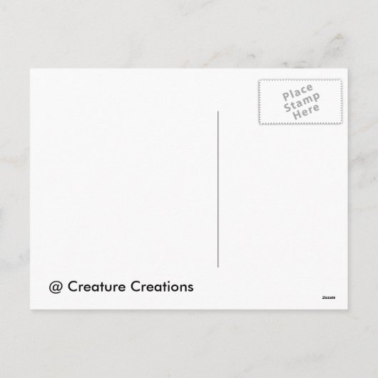 Eine Neujahrsresolution ... Postkarte (Rückseite)