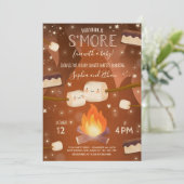 Eine neutrale Babydusche für Geschlechter Einladung (Stehend Vorderseite)