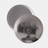 Eine nicht so verborgene Kamera Magnet (Vorderseite/Rückseite)