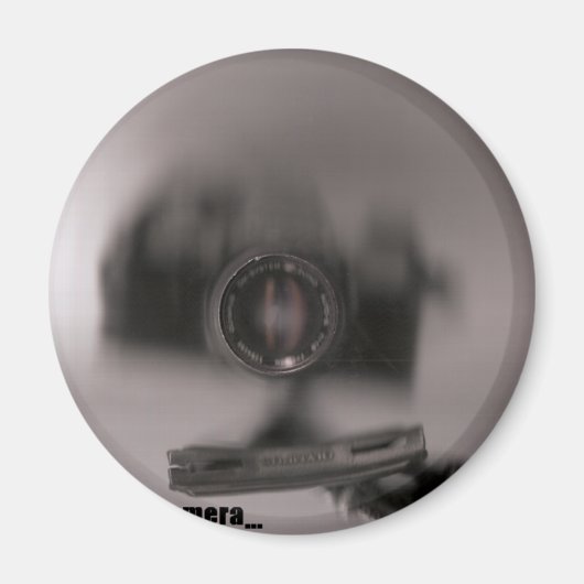 Eine nicht so verborgene Kamera Magnet (Vorne)