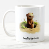 Eine Niedliche 3D-bemalte Weasel-Kaffee-Tasse Kaffeetasse