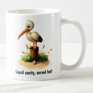 Eine Niedliche 3D-Tasse für Storchenkaffee Kaffeetasse