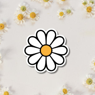 Eine niedliche Blume Aufkleber