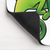 Eine niedliche Chamäleoneidechse Mousepad (Ecke)
