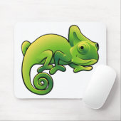 Eine niedliche Chamäleoneidechse Mousepad (Mit Mouse)
