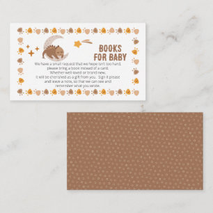 Eine Niedliche Dinosaurier Kinderdusche für Baby Begleitkarte