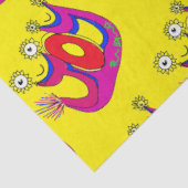 Eine Niedliche, fröhliche Feier, um Ihr Geschenk z Seidenpapier (Ausschnitt)