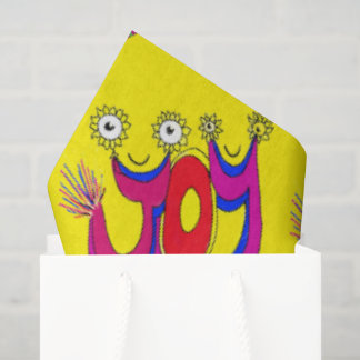 Eine Niedliche, fröhliche Feier, um Ihr Geschenk z Seidenpapier