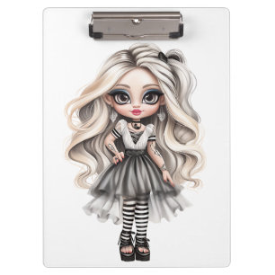 Eine Niedliche Girl Halloween Design Collection 12 Klemmbrett