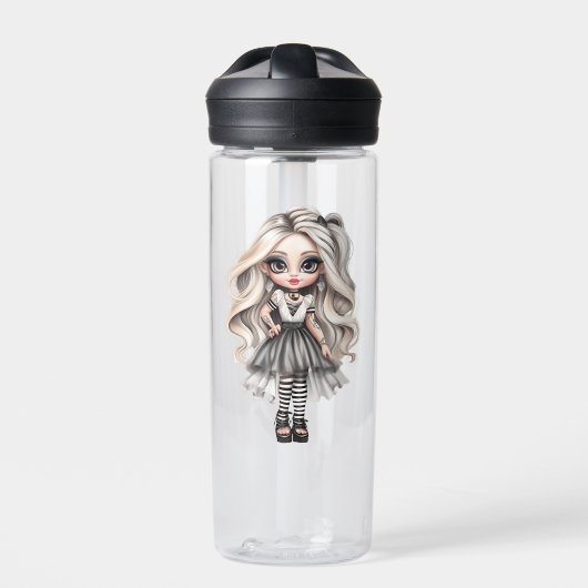 Eine Niedliche Girl Halloween Design Collection 12 Trinkflasche (Vorderseite)