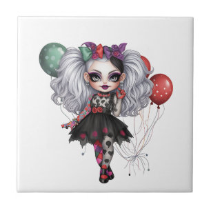 Eine Niedliche Girl Halloween Design Collection 14 Fliese