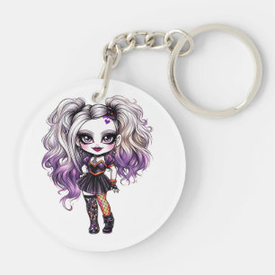 Eine Niedliche Girl Halloween Design Collection 18 Schlüsselanhänger