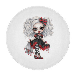 Eine Niedliche Girl Halloween Design Collection 7 Schneidebrett