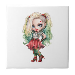 Eine Niedliche Girl Halloween Design Collection 9 Fliese
