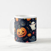 Eine niedliche Halloween-Tasse Kaffeetasse (Vorderseite Links)