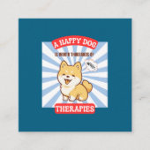 Eine Niedliche Hundekarte Begleitkarte (Vorderseite)