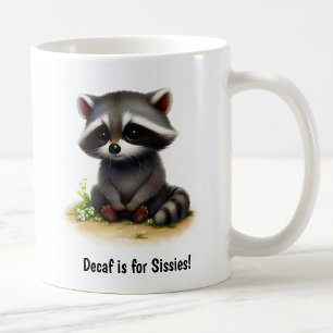 Eine Niedliche, in 3D gestrichene Racoon-Kaffee-Ta Kaffeetasse