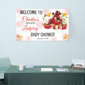 Eine Niedliche kleine Ladybug ist auf dem Weg zur  Banner (Messeveranstaltung)