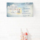 Eine Niedliche kleine Maus ist unterwegs Kinderdus Banner (InSitu)