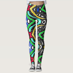 Eine niedliche Multicolor-Leggings "Ratti_Creative Leggings