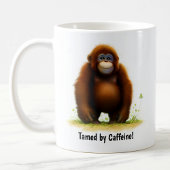 Eine Niedliche Orangutan Coffee Tasse in 3D-Farbe