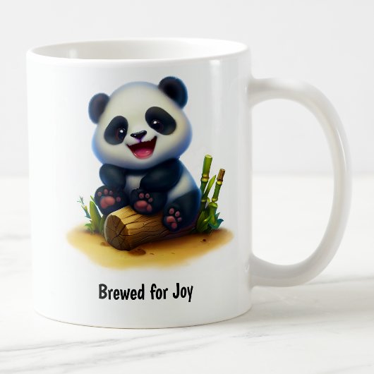 Eine Niedliche Panda-Kaffee-Tasse in 3D-Farben Kaffeetasse