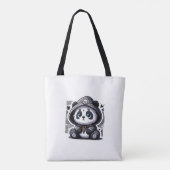 Eine niedliche Panda-Tasche Tasche (Rückseite)