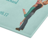 Eine Niedliche Romantik: Sweethearts Embrace (Pers Schneidebrett (Ecke)