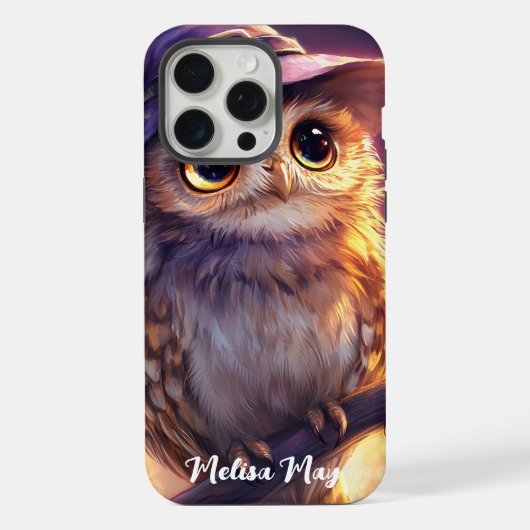 Eine Niedliche Schüssel mit einem Hexenhut iPhone Hülle (Rückseite)