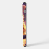 Eine Niedliche Schüssel mit einem Hexenhut iPhone Hülle (Linke Seite)