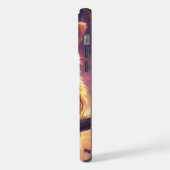 Eine Niedliche Schüssel mit einem Hexenhut iPhone Hülle (Linke Seite)