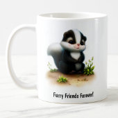 Eine Niedliche Skunk Coffee Tasse in 3D-Farben
