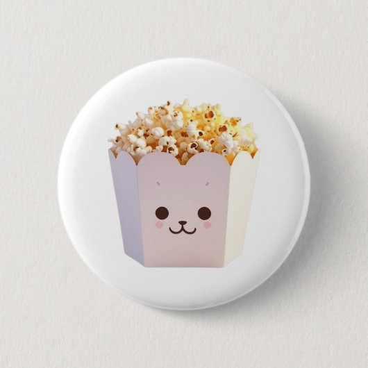 Eine Niedliche Tube Popcorn Button (Vorderseite)