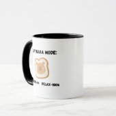 Eine niedliche und lustige Capybara-Tasse zum Früh Tasse (Vorderseite Links)