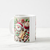 Eine niedliche und süße Weihnachtsküche Tasse (Vorderseite Links)