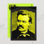 Eine Nietzsche Postkarte für einen Freund (Vorne/Hinten)