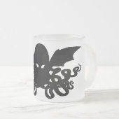 Eine Nizza dämpfende Schale von Cthulhu - Mattglastasse (VorderseiteRechts)