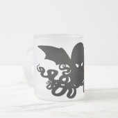 Eine Nizza dämpfende Schale von Cthulhu - Mattglastasse (Vorderseite Links)