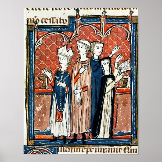 Eine Nonne, die ihre Gelübde und Masse nimmt Poster (Vorne)