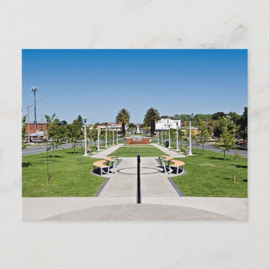 Eine normale Postkarte (Vorderseite)