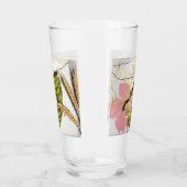 Eine Note der Hibiskusblüte  Glas (Links)