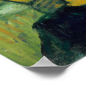 Eine Novel Reader Vincent Van Gogh Gemälde Poster (Ecke)